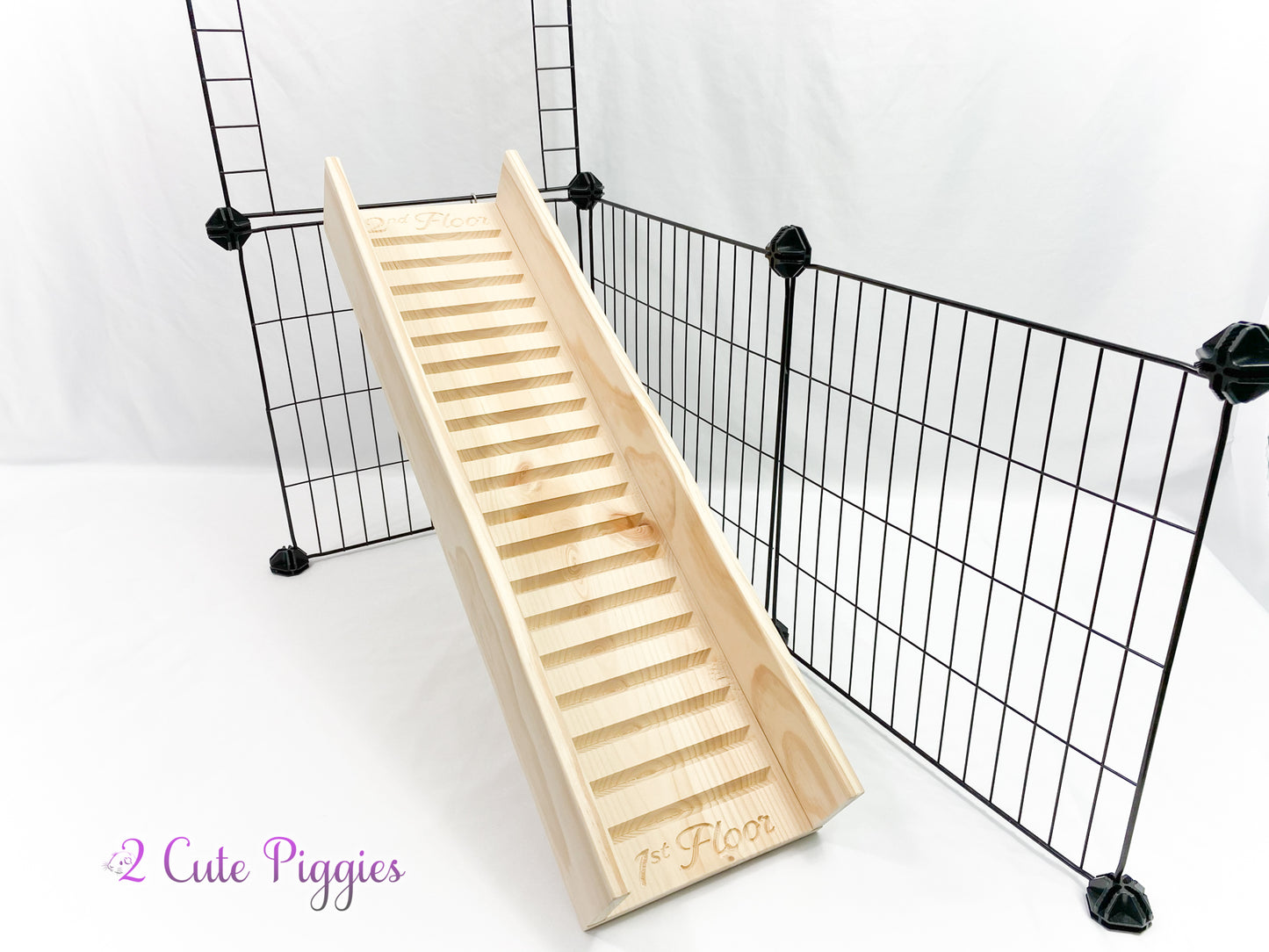 Guinea Pig Ramp with Sides - 7.25" Width