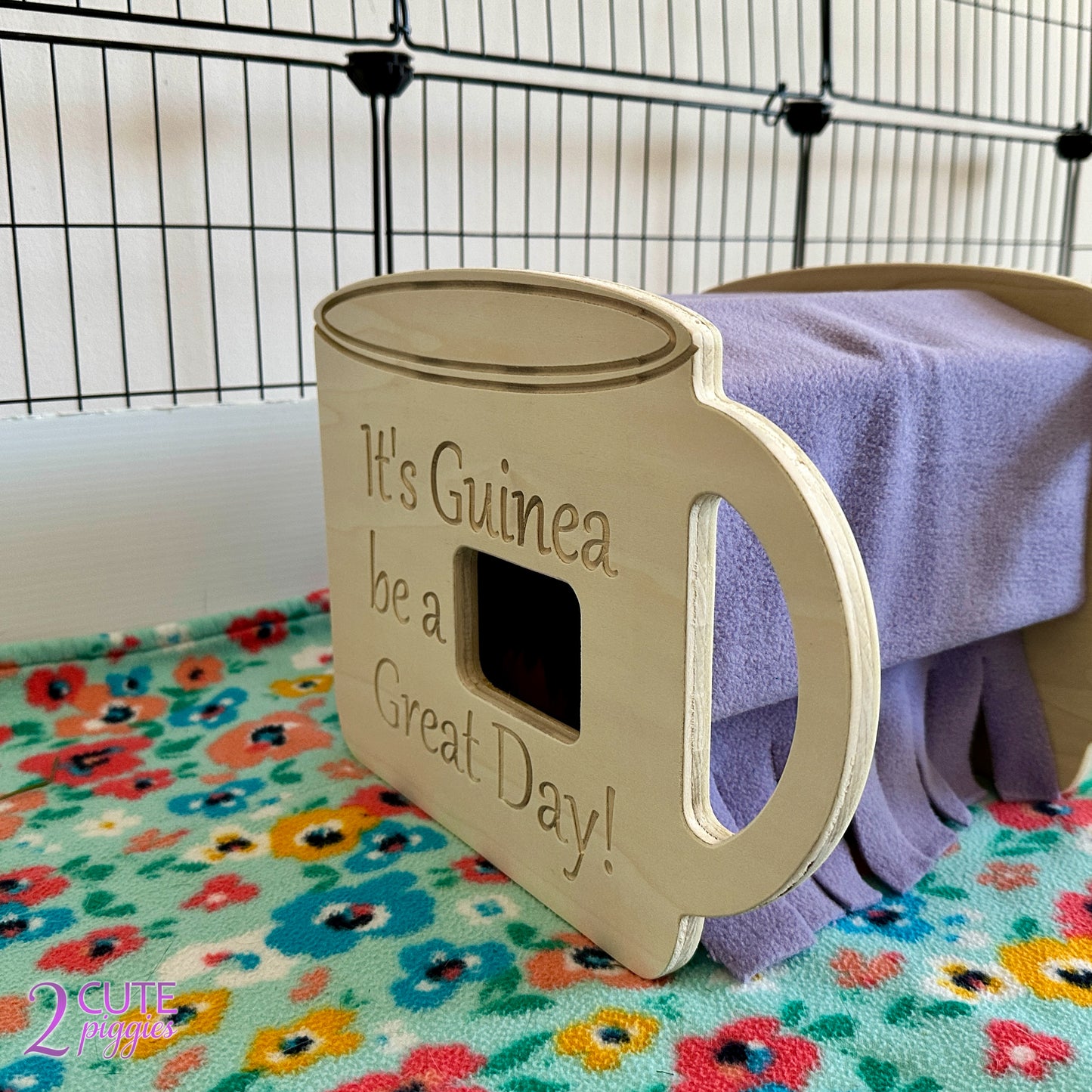 Coffee Cup Guinea Pig Hidey